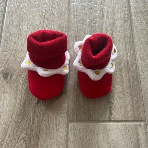 Christmas/valentines booties